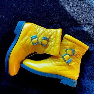 Bally Leather Ankle Boots